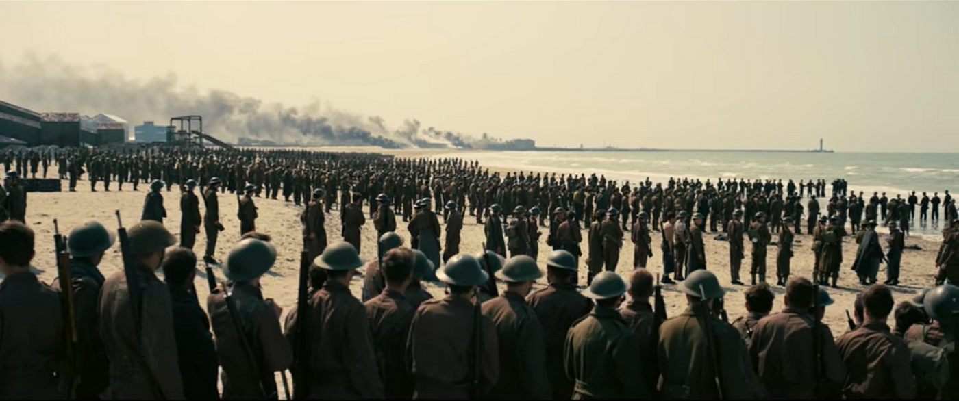 Dunkirk makes the record books!. Just prior to the release of Dunkirk, I… |  by Evan Rindler | My Movie Life | Medium