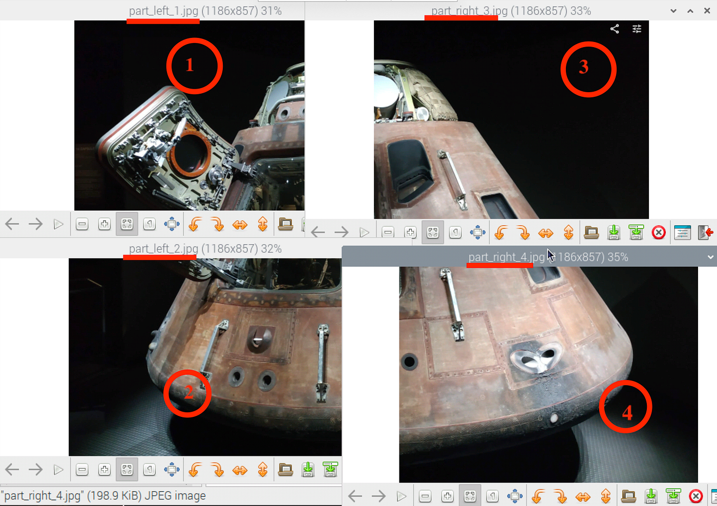 How To Divide The Image Into 4 Parts Using Opencv By Alex G Medium