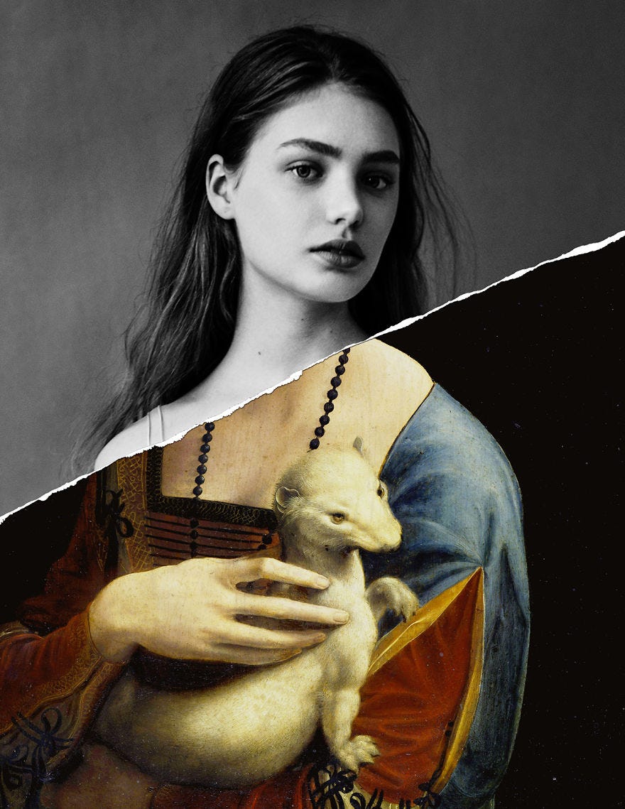 New Renaissance — We Mixed Famous Art Portrait With Photos-Source;Bored  Panda | by owenboyd | Medium