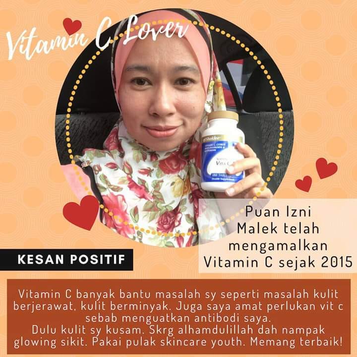 Testimoni Vitamin C Shaklee Bantu Pulihkan Kulit Berjerawat Kusam Dan Berparut By Normala Shukor Medium