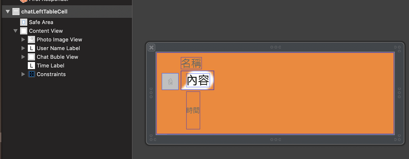 Tableview使用xib繪製表單. (tableview, tableview cell, xib) by Peggy Tsai