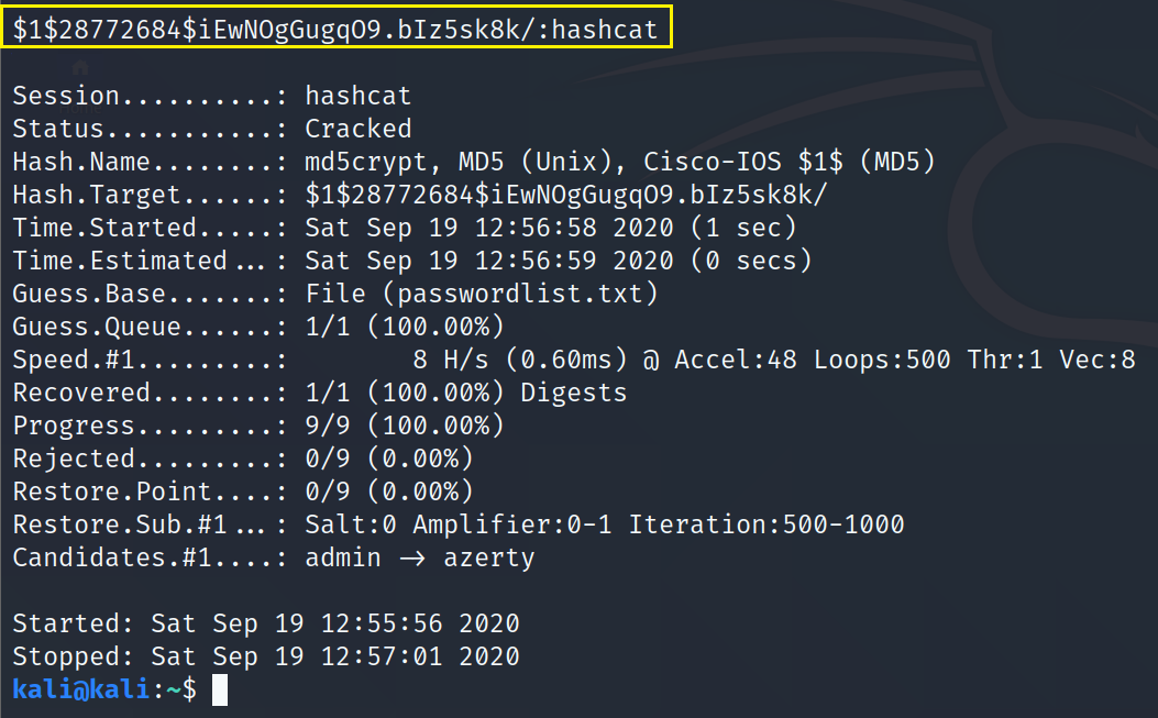 Cracking Hashes with HashCat. Hashcat is the world's fastest and most… | by  goswamiijaya | InfoSec Write-ups