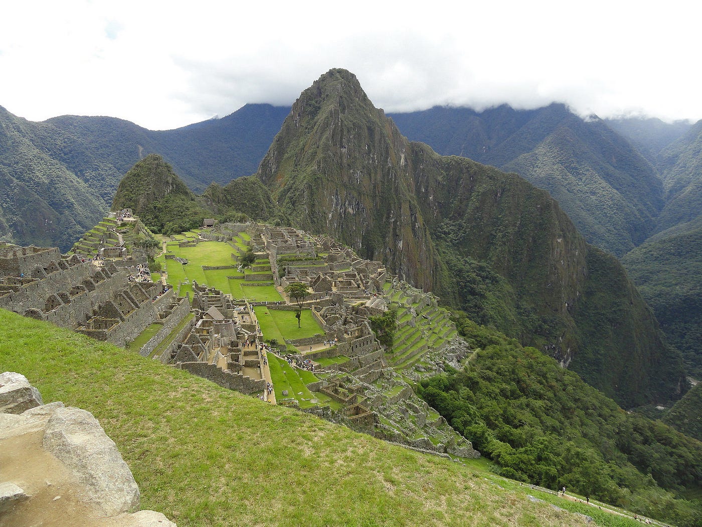 Towards Machu Picchu. The road up to Machu Picchu from the… | by ...