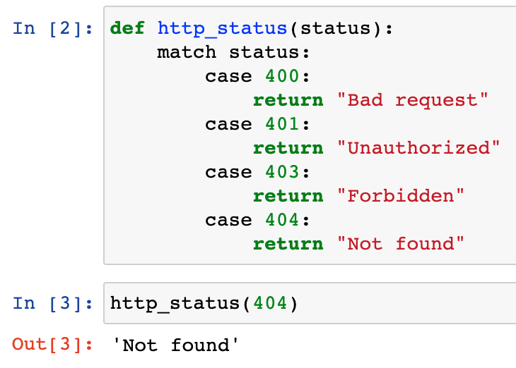 The Match-Case In Python 3.10 Is Not That Simple | by Christopher Tao |  Towards Data Science