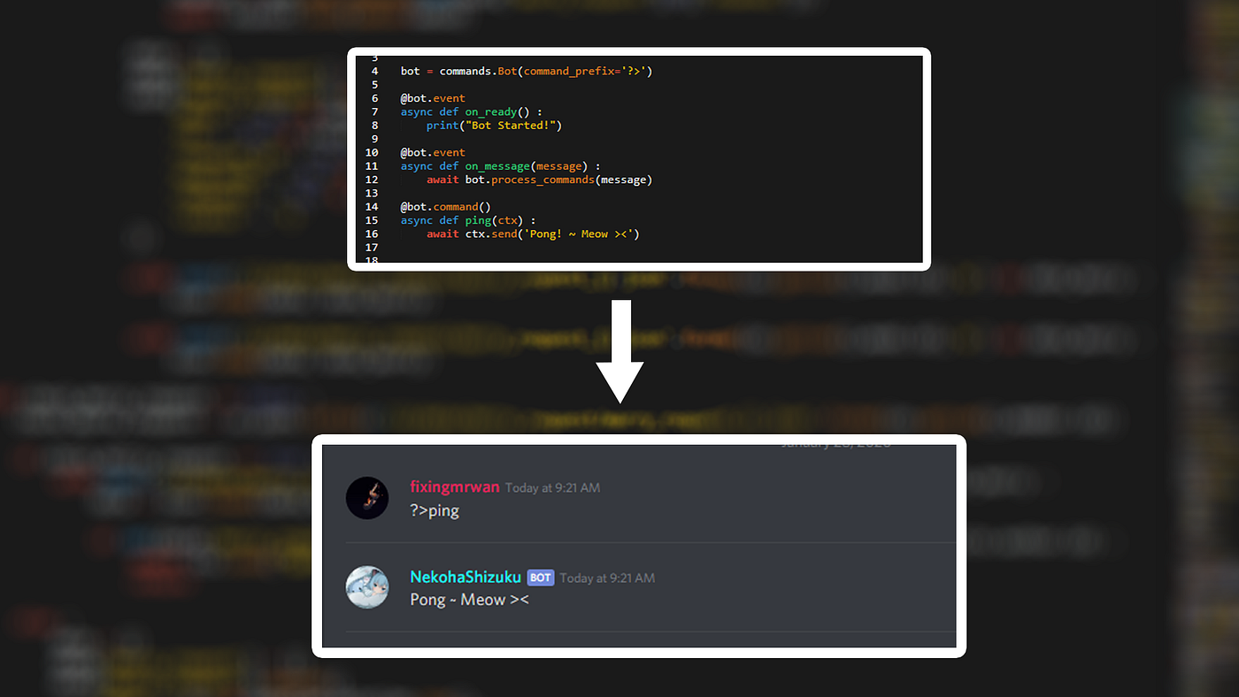 สร้าง Bot Discord ด้วย Python [ PART 2 ] การกำหนด Prefix | by M-307 ...