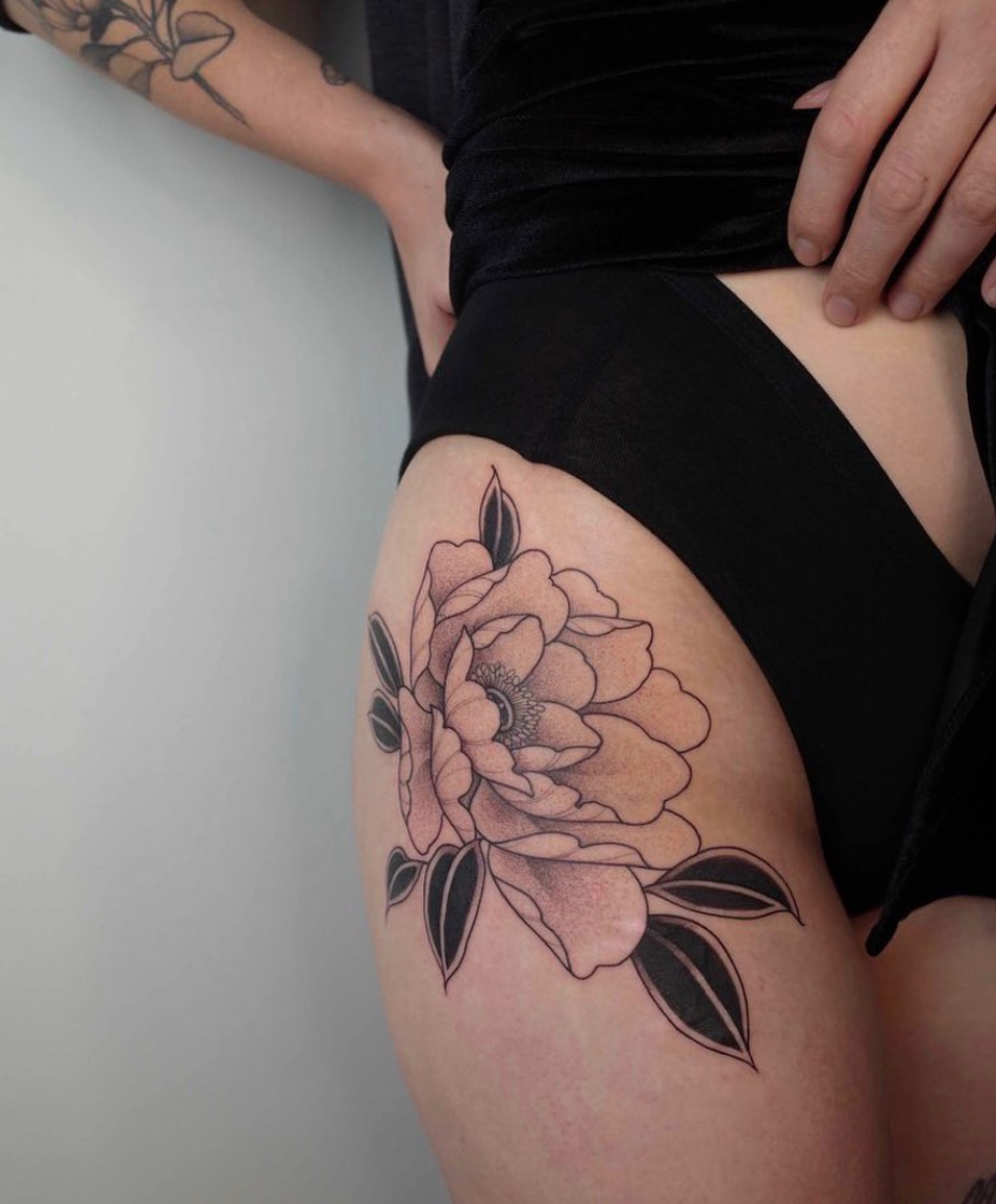 Peony Tattoo Meaning. Asian-style peonies, among non-asian… | by Christine  Tan | Medium