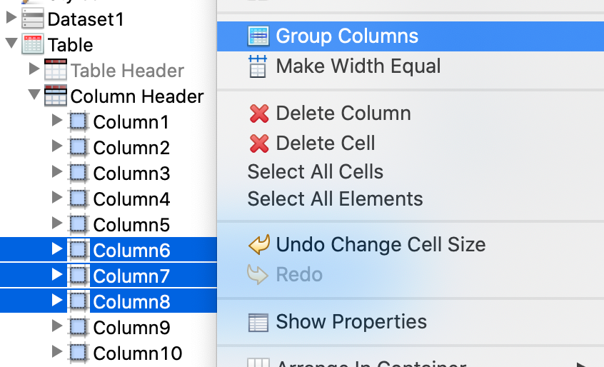 Jasper Report Table Component. Salah satu challenge ketika membuat