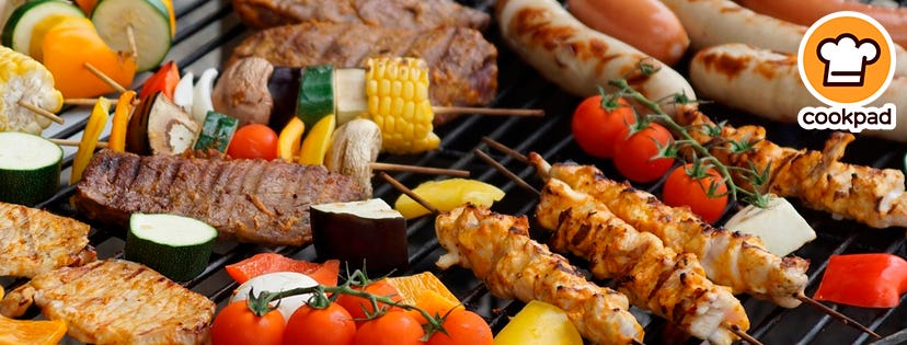 Godt fra grillen. Sommertid er tid til at grille, der er… | by Cookpad |  Cookpad Danmark