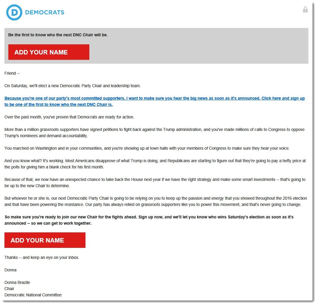 Please Dnc Get A Clue T Rob Medium