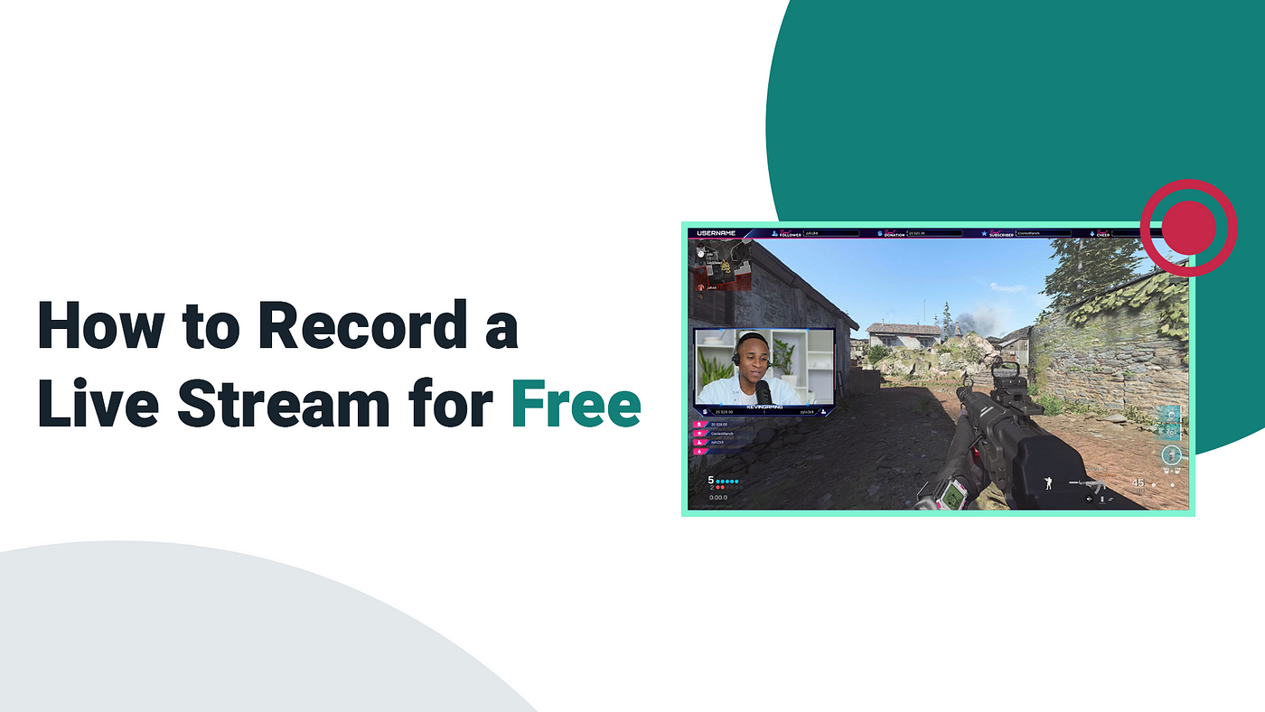 How to Record a Live Stream for Free | by Ethan May | Streamlabs Blog