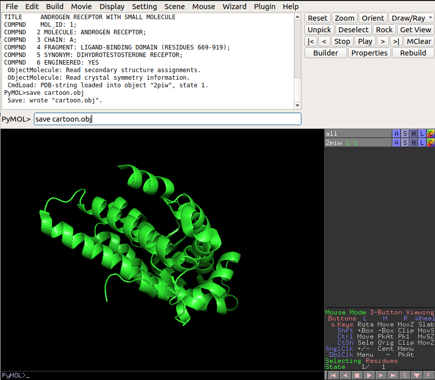 Protein animation with blender. Proteins constitute the main components… |  by Octavio Gonzalez-Lugo | Medium