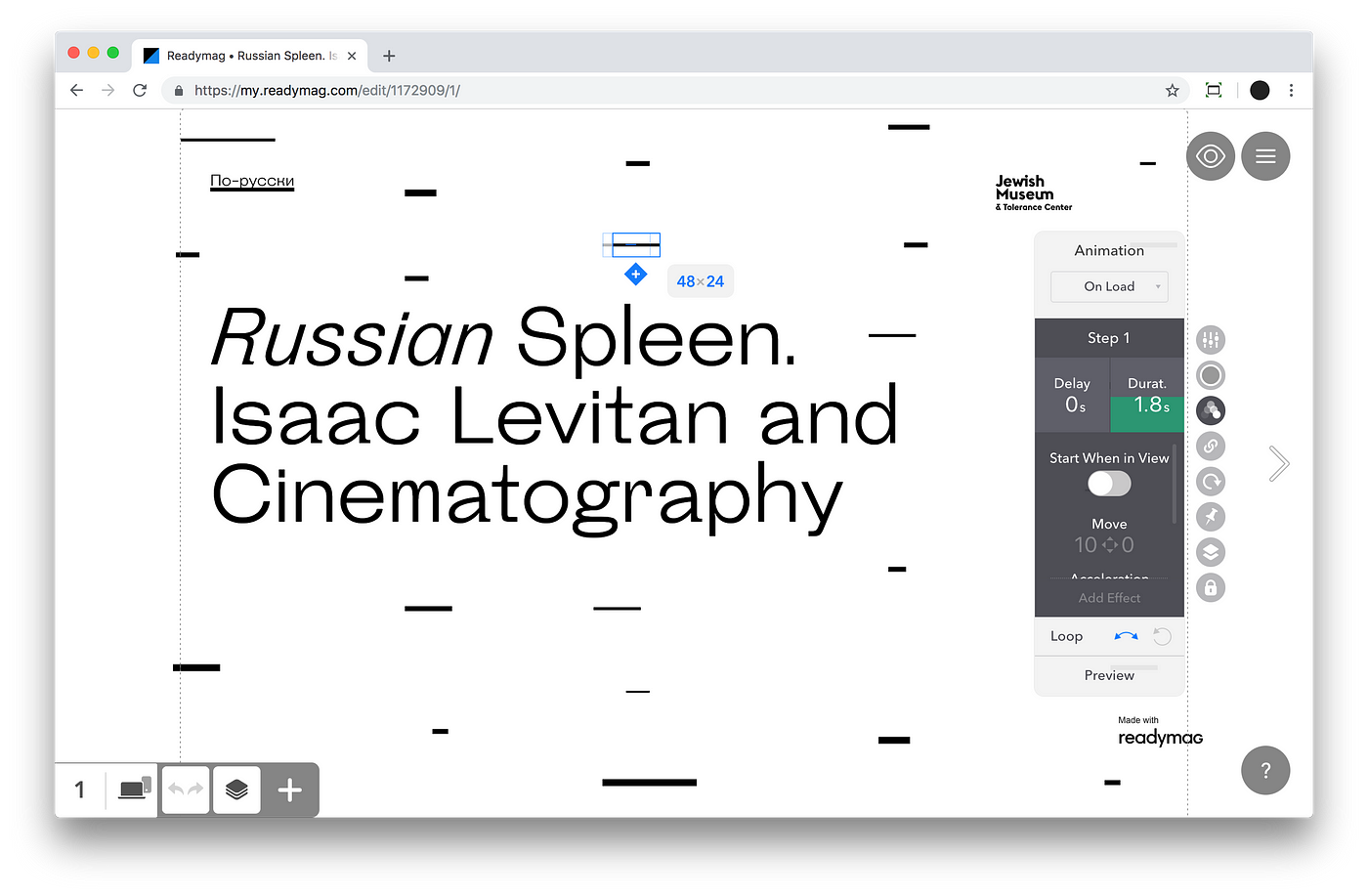 readymag blog_Russian spleen goes digital