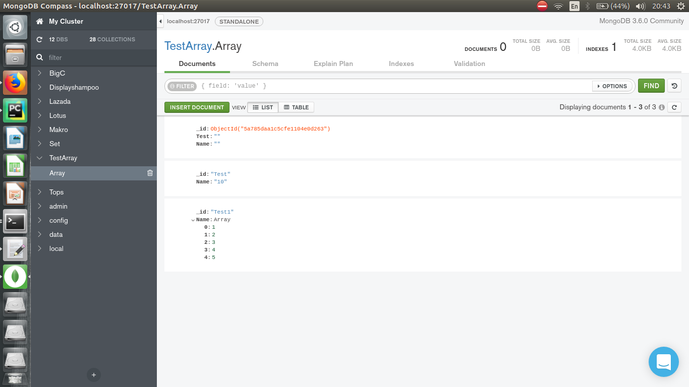 Insert and Update array mongoDB. วันนี้ผมจะมาพูดเรื่อง mongoDB กับ