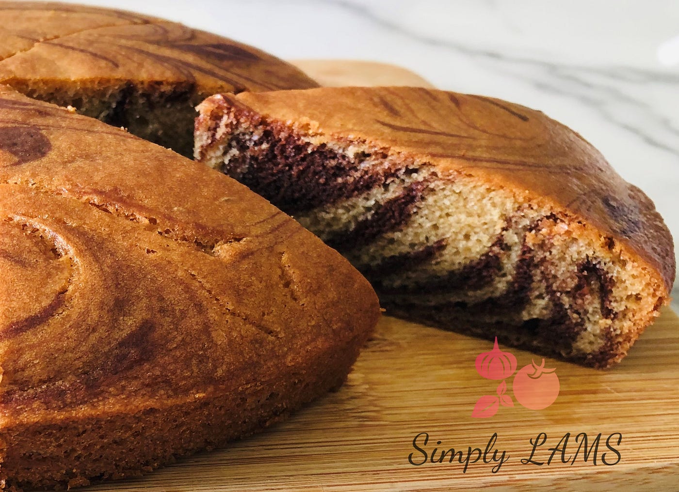 Marble Yogurt Cake. Call it Zebra Yogurt Cake too, and yes… by Anju