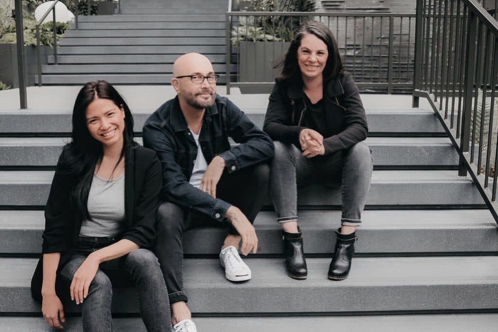 Proto101’s three founders Liyin Kok, Rafael Soto, Ashleigh Corker
