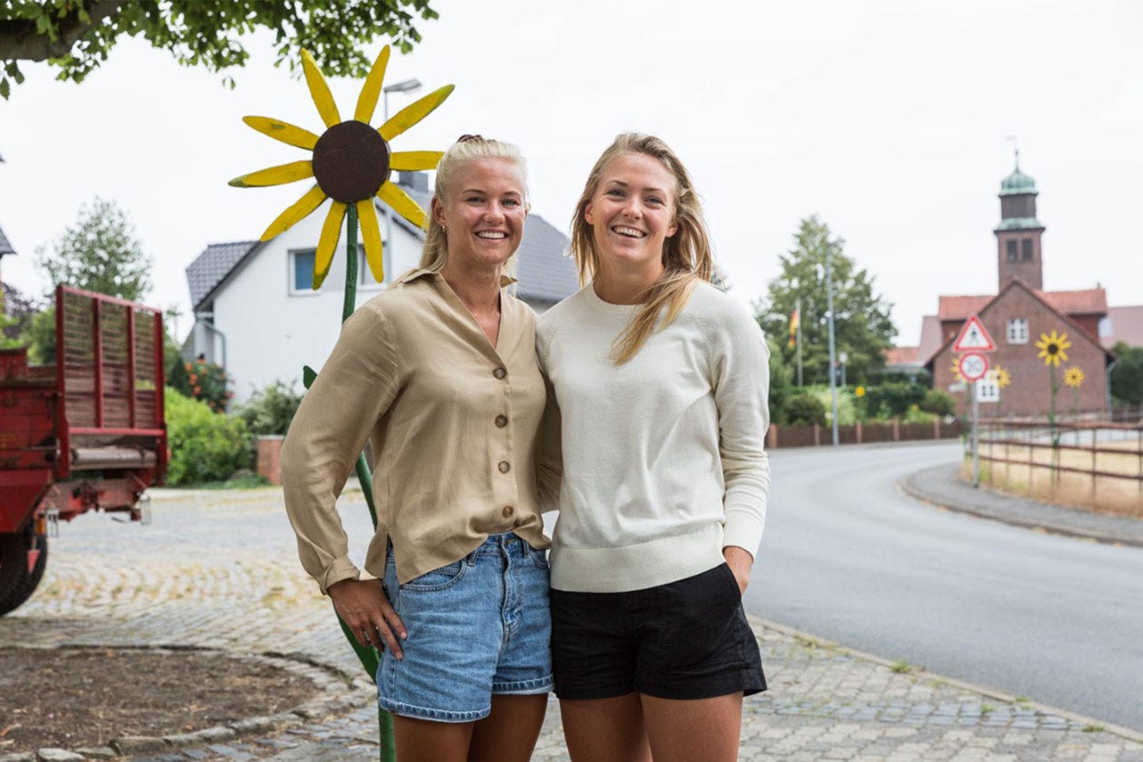 In Conversation With: Magda Eriksson and Pernille Harder | by Common Goal |  Common Goal | Medium