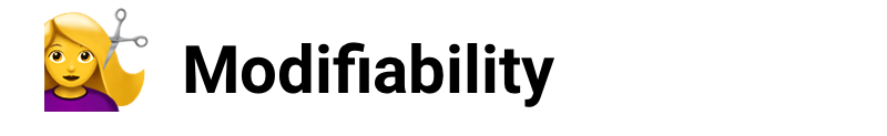 Modifiability