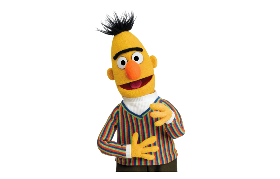 Susam Sokağı’ndan BERT Karakteri.