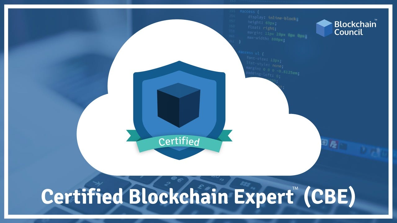 How to get Certified Blockchain Expert™ by Blockchain Technologies