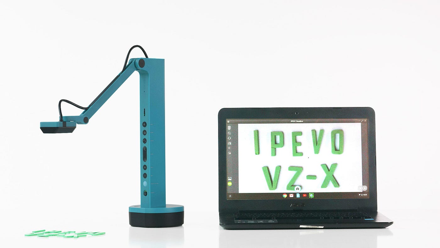 You can now use IPEVO VZ-X document camera wirelessly with your Chromebook!