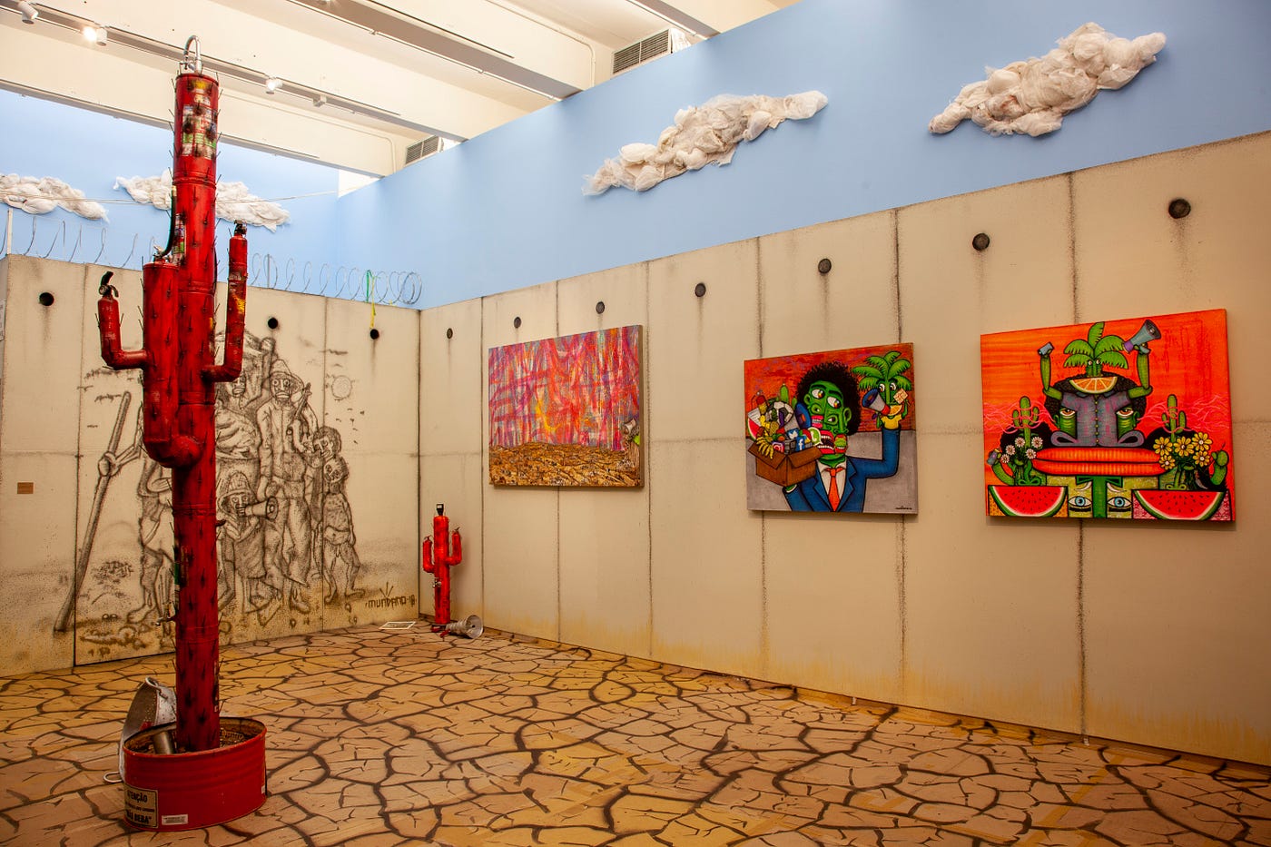 This artist takes the spirit of protest from the streets to the gallery |  by Patrick D'Arcy | TED Fellows