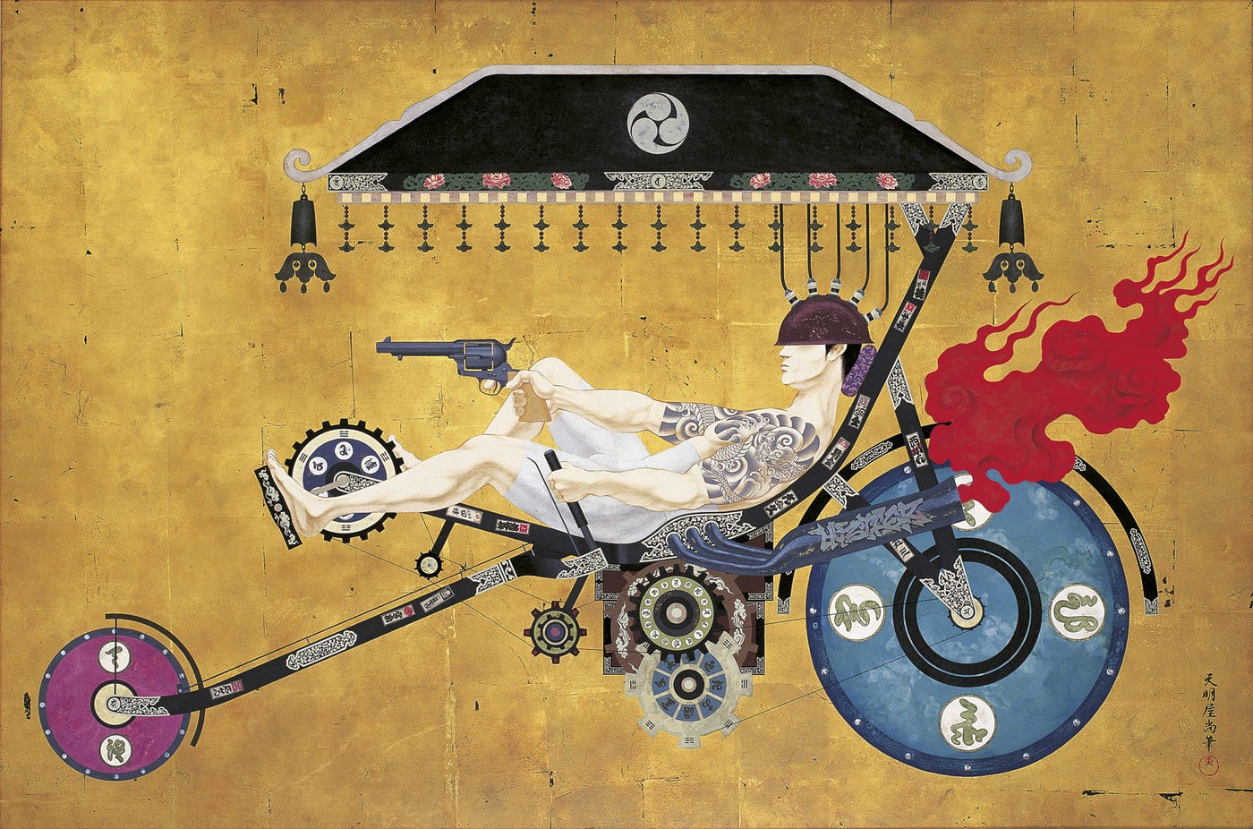Japanese Artist Tenmyouya Hisashi Is Taking Traditions Into The Future By Jess The Avocado Counter Arts Mar 22 Medium
