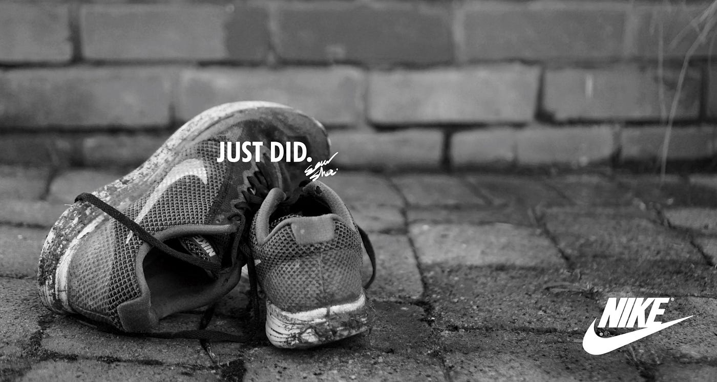 Just Did (or: I love my old shoes so fuck you consumerism.) - saar.shai -  Medium