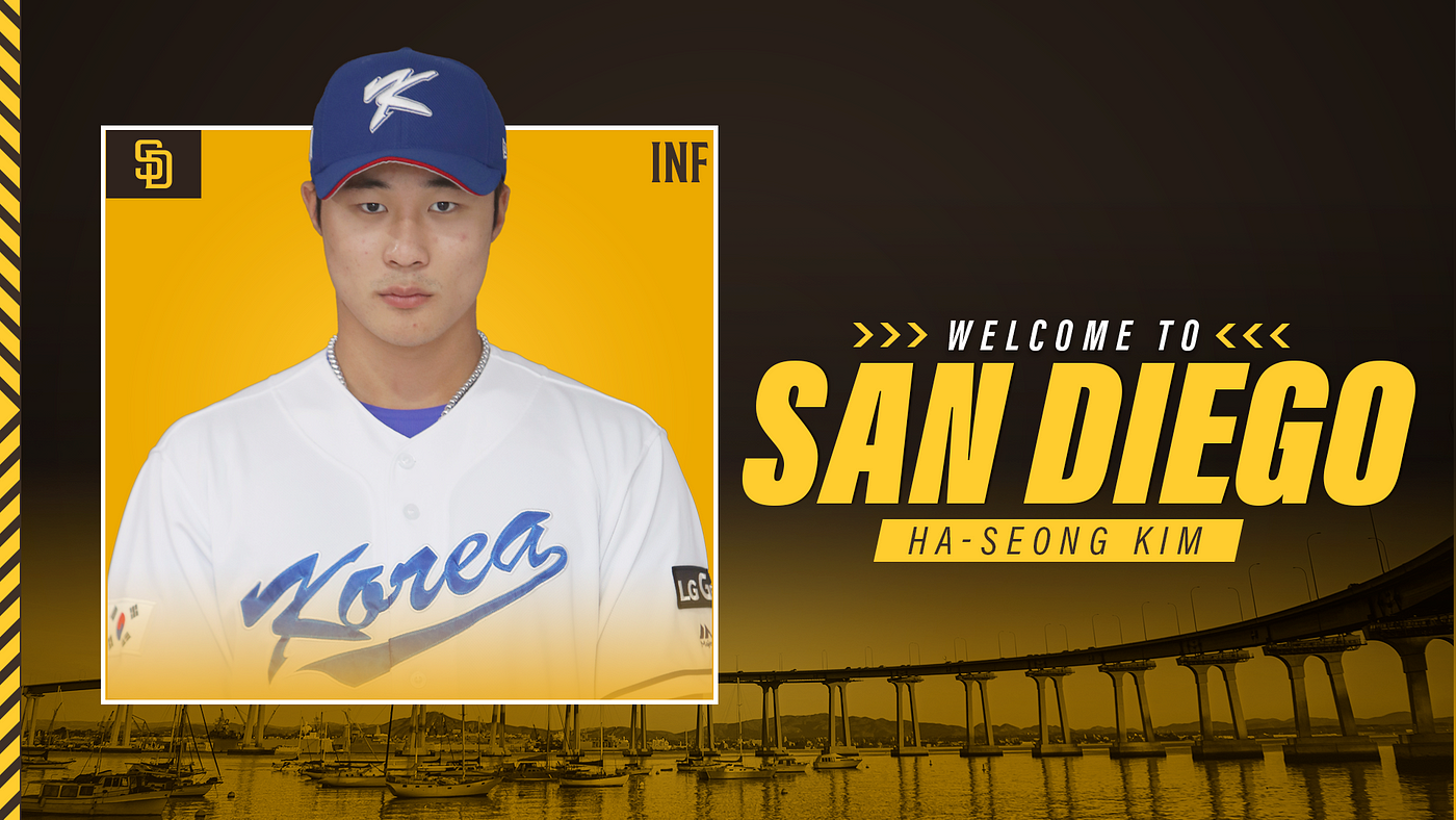 Men's Ha-Seong Kim San Diego Padres Replica Brown Sand/ Alternate Jersey