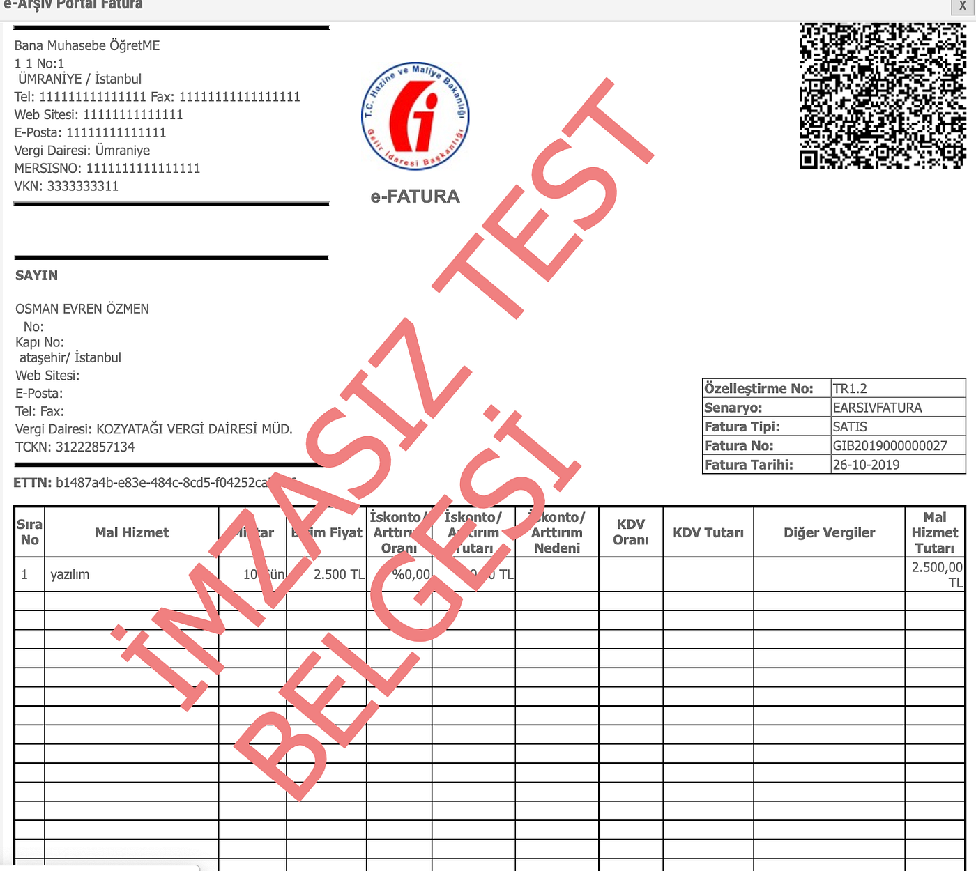 Gib Portal E Arsiv Faturami Ucretsiz Nasil Kesebilirim By Mali Musavir Evren Ozmen Cpa Evren Ozmen Herkes Icin Vergi Finans Medium
