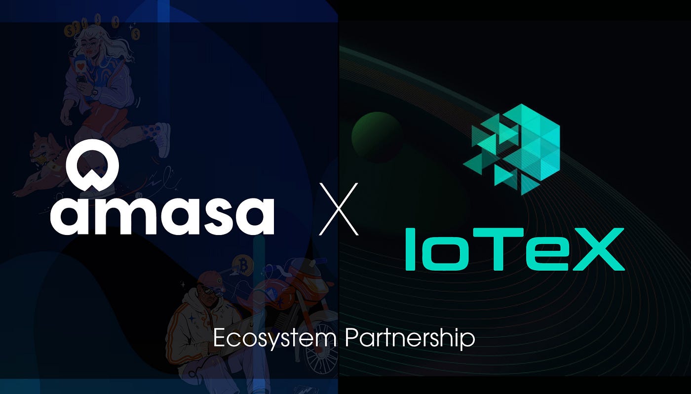 IoTex partners with Amasa