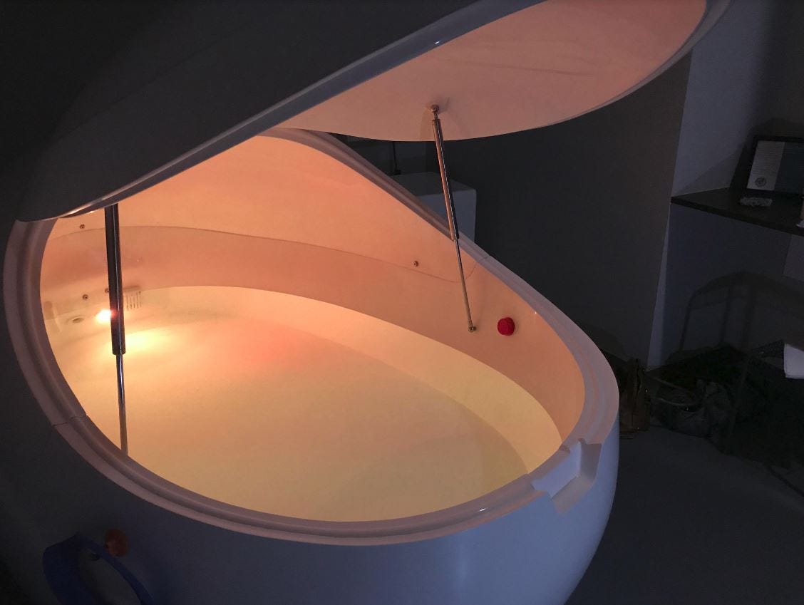 MY FLOAT TANK EXPERIENCE. With a Float Tank experience being on… by