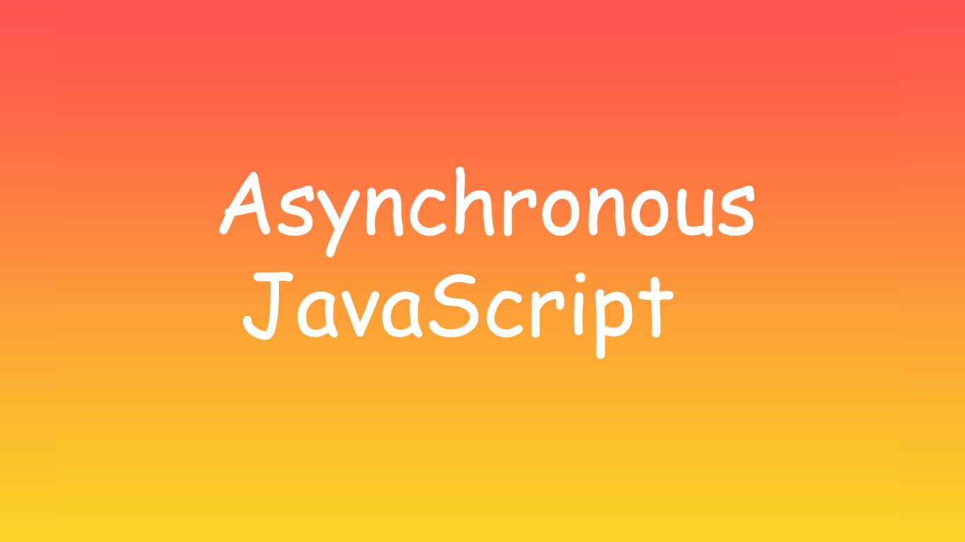 Asynchronous JavaScript Explained | by Raz Gaon | The Startup | Medium