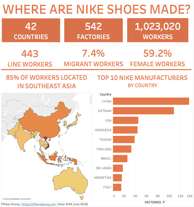 muhteşem sertleştirmek Daha sonra map of nike factories around the world  australia bir milyon üye materyalizm