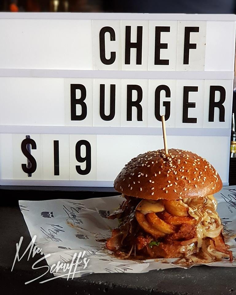 Top Burger Restaurants in Melbourne A Place like heaven for burger lovers by Mr Scruff’s Cafe