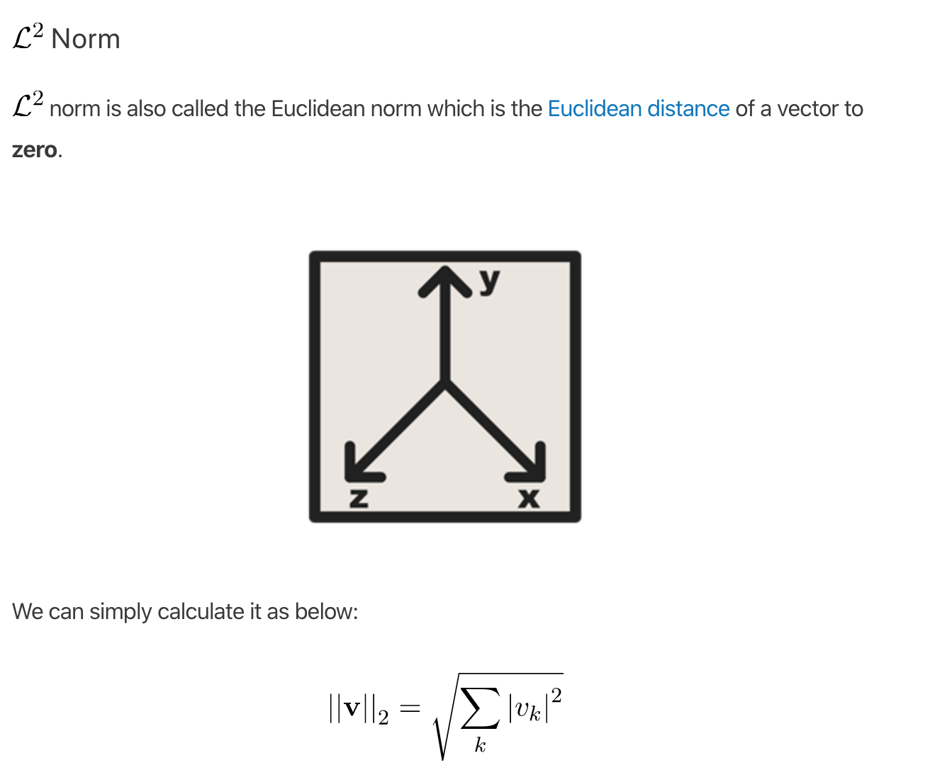 Vector Norm in Machine Learning — An Introduction by amirsina torfi