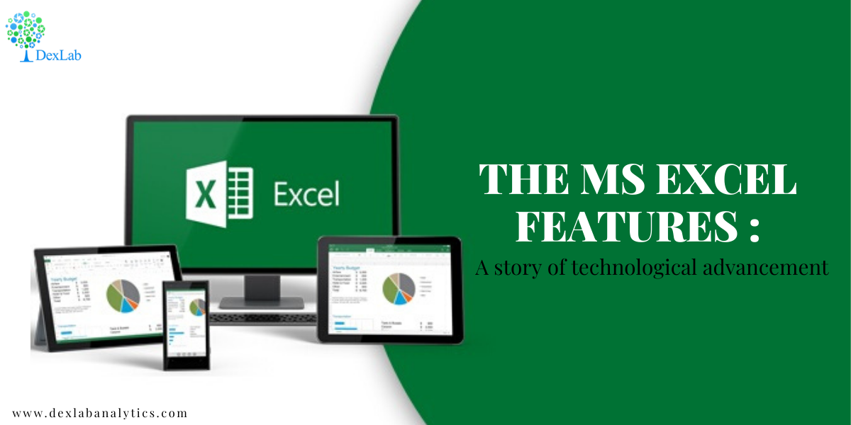 The MS Excel features A story of technological advancement by