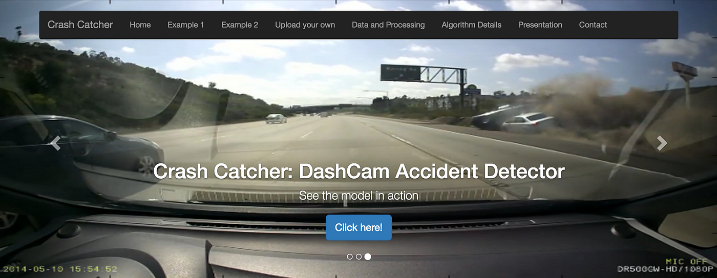 Using neural networks to detect car crashes in dashcam footage | by Rachel  Wagner-Kaiser | Insight