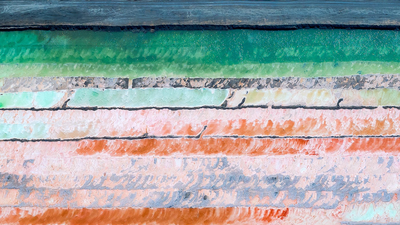 abstract photography from the sky