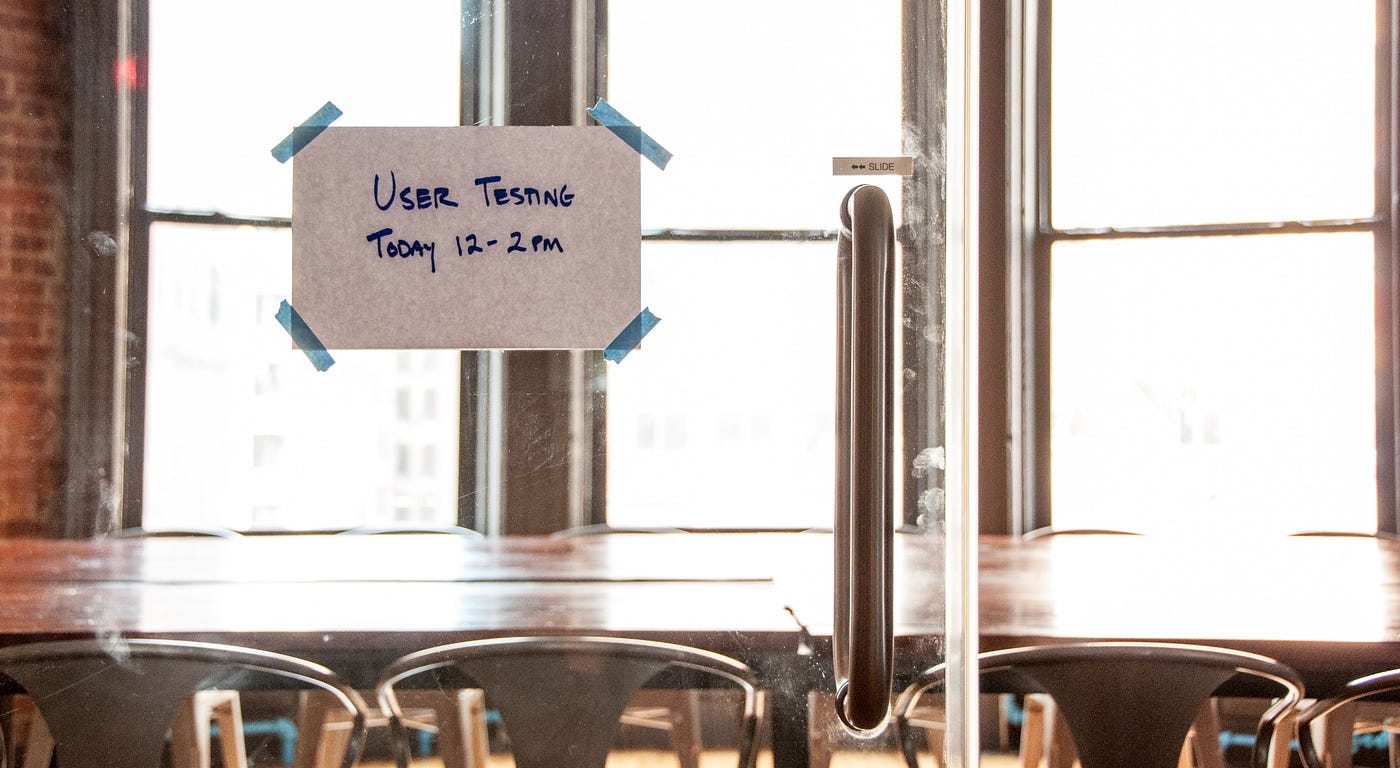 open door user testing . the importance of team involvement… by Conor