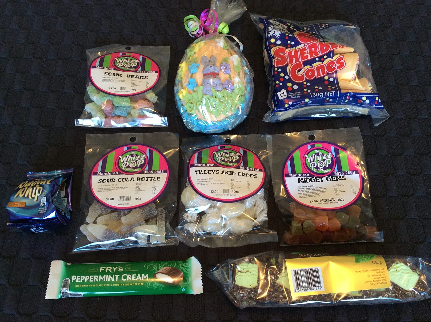 Whizz Pop Candy Shop and Fish n chips by Celine Lai One Table, One