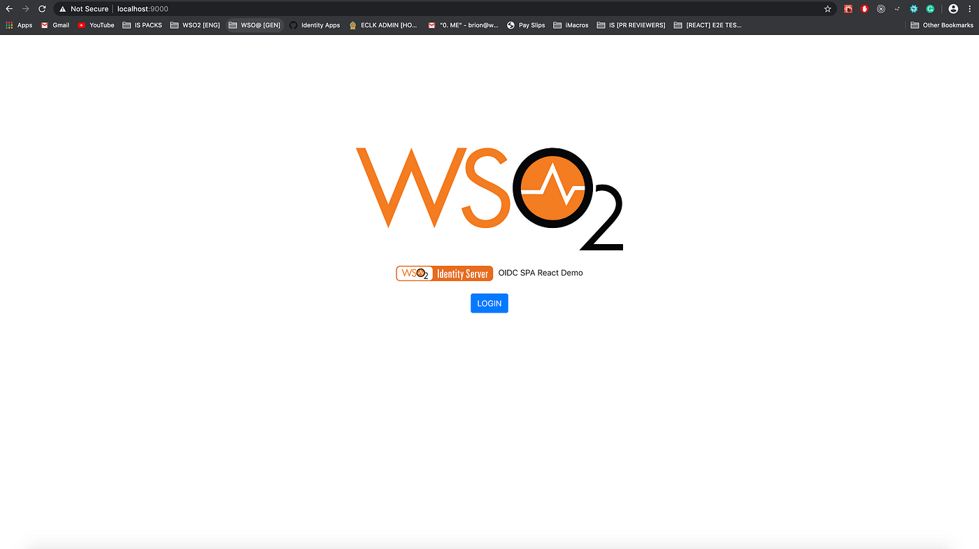 OAuth 2.0 Authorization code flow React SPA demo using WSO2 Identity Server  | by Brion Mario | Identity Beyond Borders | Medium