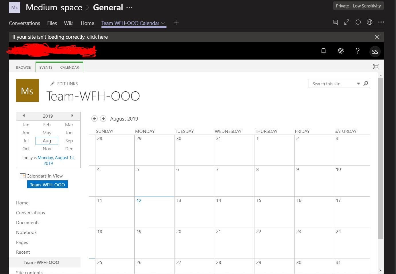 Creating a Shared Calendar in Microsoft Teams by Saranyan Senthivel