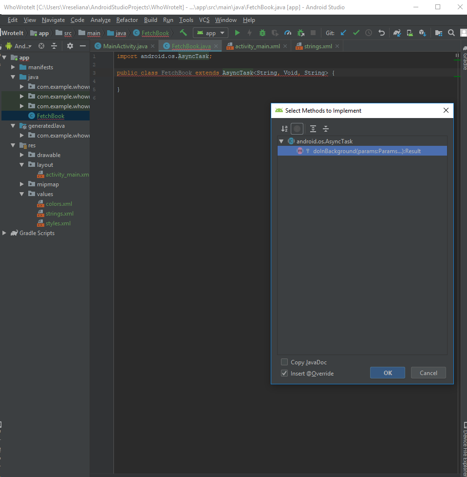 Android Fundamentals 07.2: AsyncTask and AsyncTaskLoader | by ...