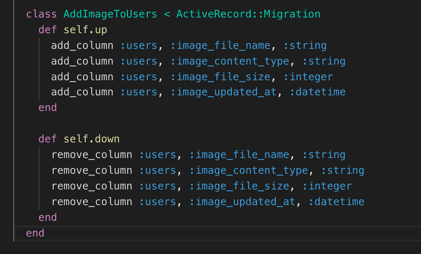 Rails Active Record Migration, Change Method Vs Up & Down Method by