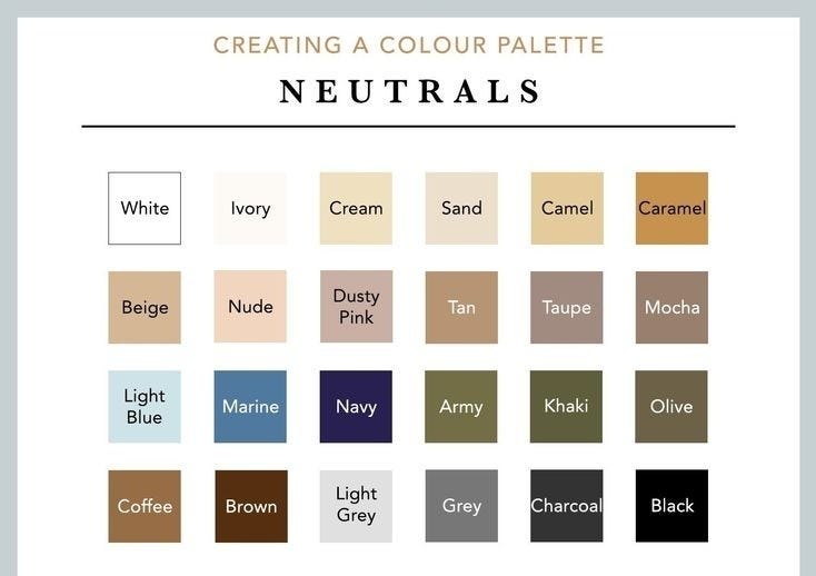 Fashion Neutral Colours. Fashion ...