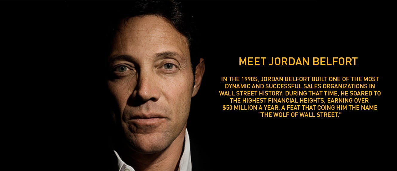 How to Close Anyone Who is Closable with Jordan Belfort's Streight Line  Persuasion System | by Taras Fischer | Medium