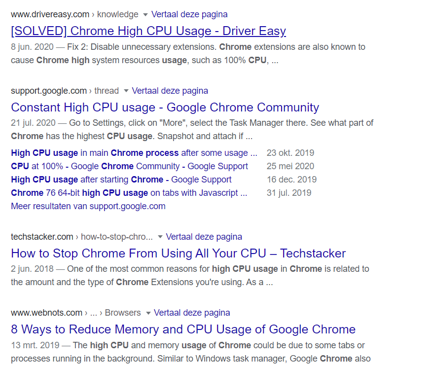 Tips To Reduce The Memory Usage In Google Chrome By Wouter Medium