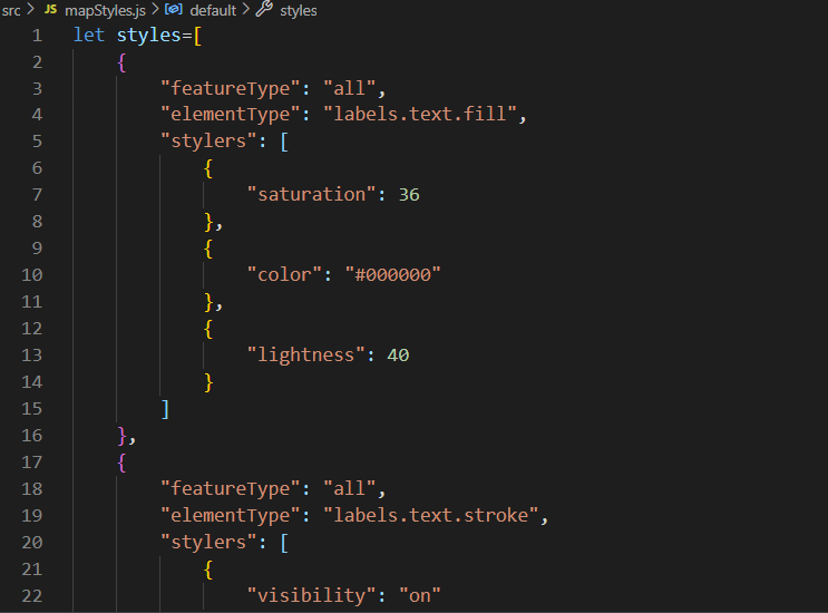Map Array React Js Add A Google Map To Your React App With A Snazzy Maps Style | By Christy  Tropila | Javascript In Plain English