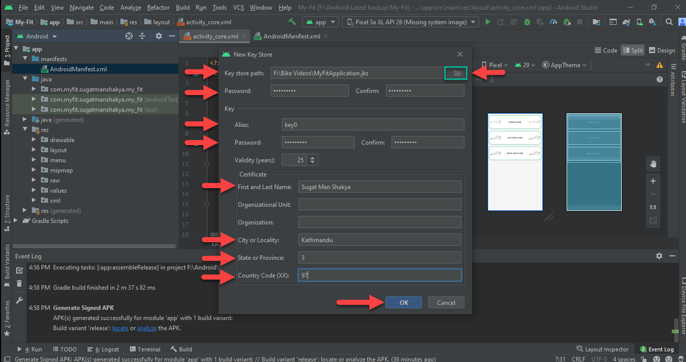 Step by Step Guide to Generate a signed APK using Android Studio | by  Positive Stud | Medium