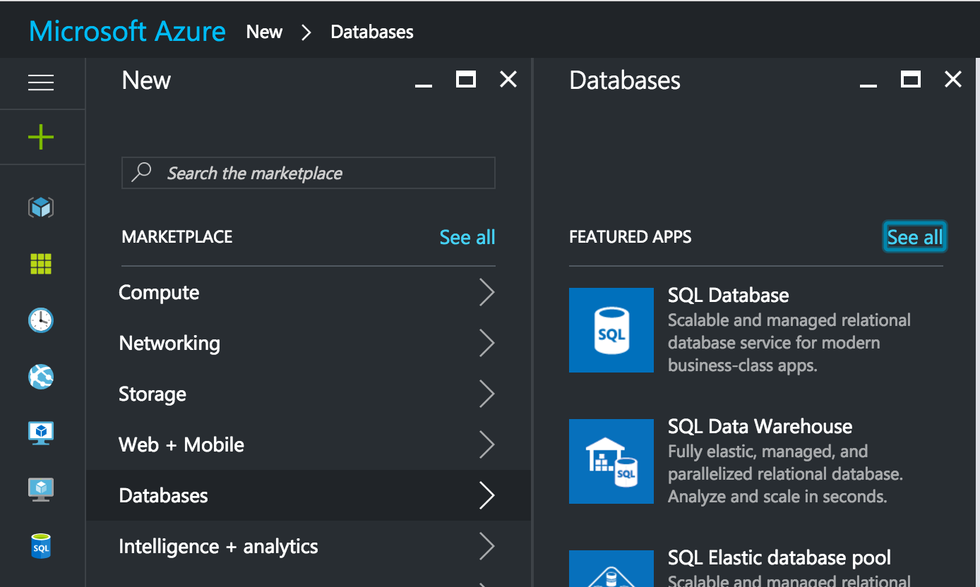 Azure Sql Database Development Environment – ETKTD